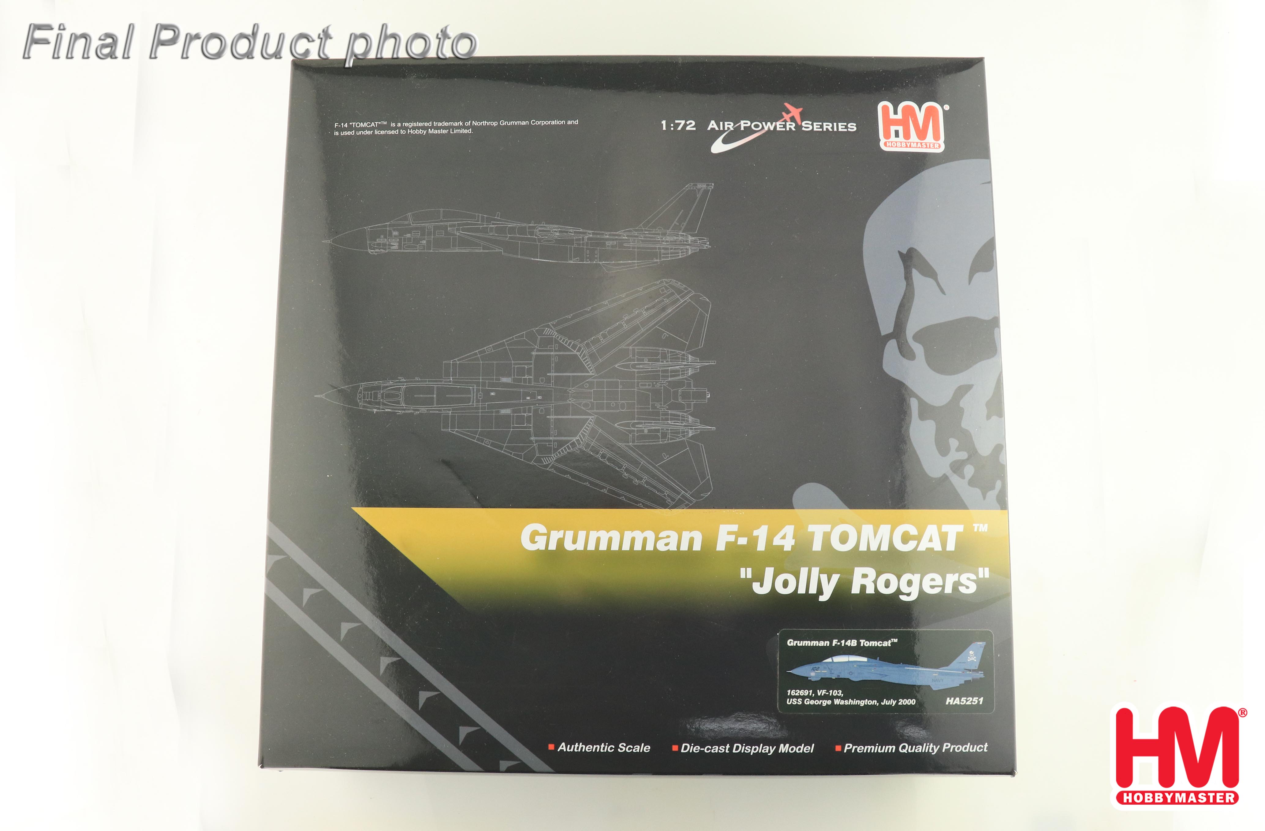 Grumman F-14B Tomcat 162691, VF-103, USS George Washington, July 2000